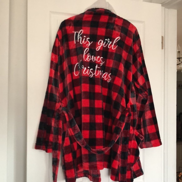 Short Christmas robe - Picture 2 of 3